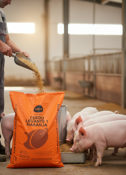 Cerdo Levante 1 Naranja 40 Kg