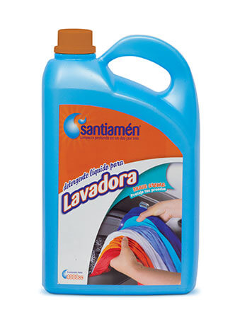 Detergente liquido para ropa Santiamen